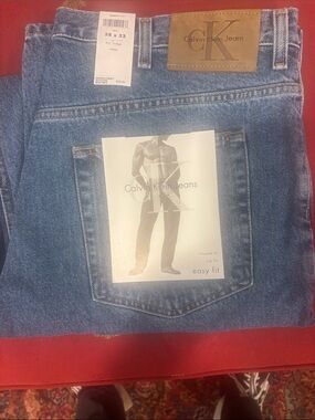 Calvin Klein Relaxed Fit Men’s Jeans - Indigo Blue